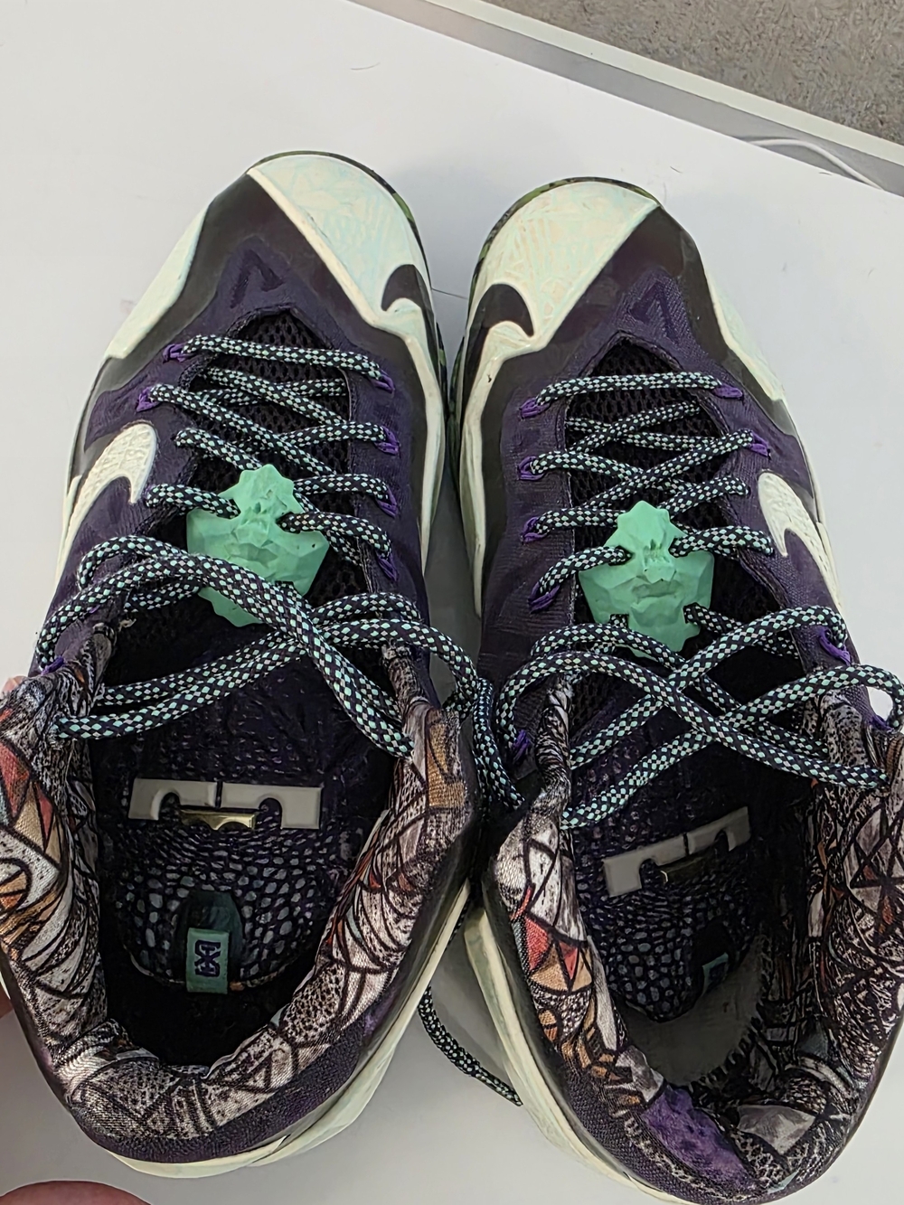 Nike LeBron 11 All-Star Gator King Basketball Size 12 - Picture 6 of 9